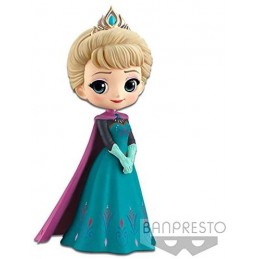 Q posket Disney Frozen - Elsa Coronation Style (Pastel Color) 14cm Banpresto