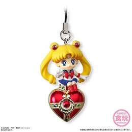 Bandai Shokugan Sailor Moon Twinkle Dolly (Volume 2) Sailor Moon with Cosmic Heart - Compact Deformed Mascot Charm 4cm