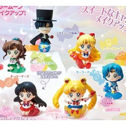 Megahouse Sailor Moon Make UP Petit CHARA Set 6 PCS 6 Personaggi
