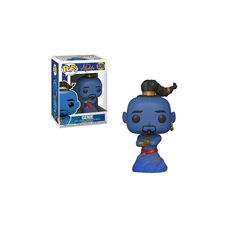 Funko Pop Disney - Aladdin (Live Action): Genie Figure 539, 10cm
