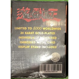 Fanattik YU-GI-OH! - Marshmallon - Carta in Metallo Placcato Oro 24k, Limited to 5000 Worldwide