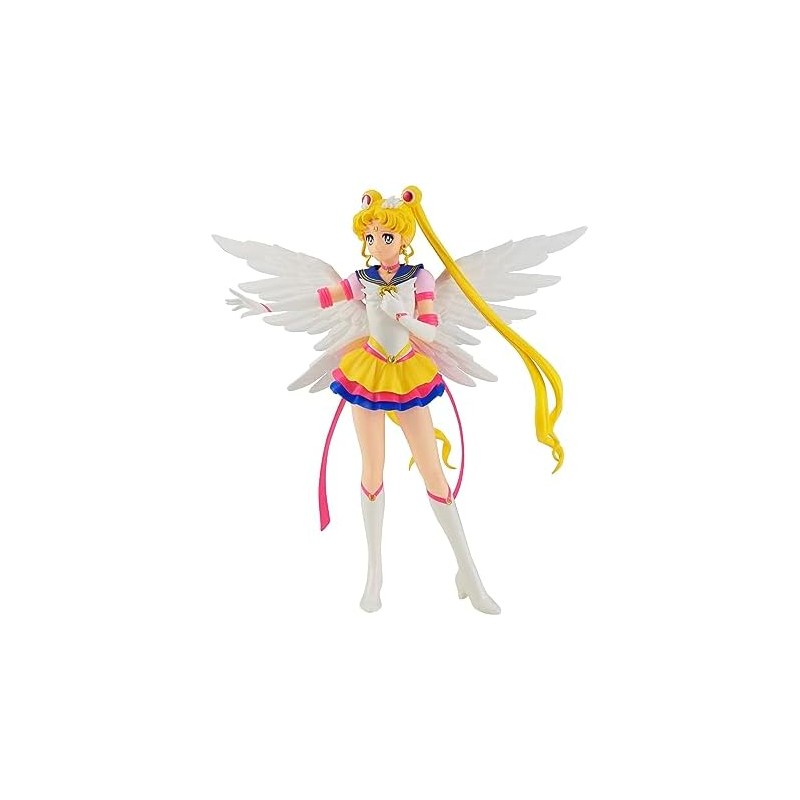 Banpresto - Pretty Guardian Sailor Moon Cosmos the Movie - Glitter & Glamours - Eternal Sailor Moon Statue, 25cm