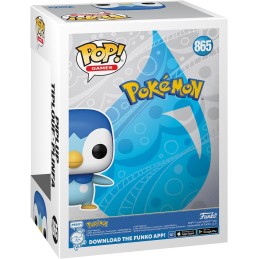 Funko POP Games: Pokemon - Piplup Figure 865, 10cm