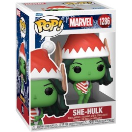 Funko Pop! Marvel: Holiday - She-Hulk - Figura in Vinile da Collezione - Idea Regalo - Merchandising Ufficiale - Giocattoli per