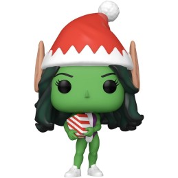 Funko Pop! Marvel: Holiday - She-Hulk - Figura in Vinile da Collezione - Idea Regalo - Merchandising Ufficiale - Giocattoli per