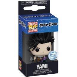 Funko Pop! Keychain: Black Clover - Yami - Mini Figura in Vinile da Collezione Novità Portachiavi - Riempitivi per Calze - Idea