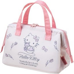 Skater KGA1-A Hello Kitty Line Design Insulated Lunch Bag, Coin Purse