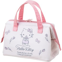 Skater KGA1-A Hello Kitty Line Design Insulated Lunch Bag, Coin Purse