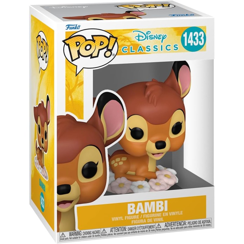 Funko POP Disney: Bambi 80th - Bambi Figure 1433, 10cm