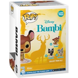 Funko POP Disney: Bambi 80th - Bambi Figure 1433, 10cm