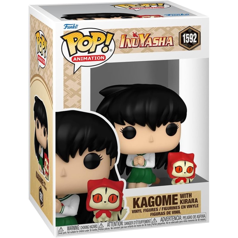 Funko POP! & Buddy: Inuyasha - Kagome Higurashi With Kirara - Figura in Vinile da Collezione - Idea Regalo - Merchandising