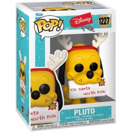 Funko Pop! Disney: Holiday - Pluto - Figura in Vinile da Collezione - Idea Regalo - Merchandising Ufficiale - Giocattoli per