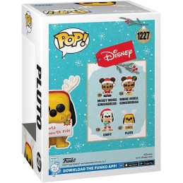 Funko Pop! Disney: Holiday - Pluto - Figura in Vinile da Collezione - Idea Regalo - Merchandising Ufficiale - Giocattoli per