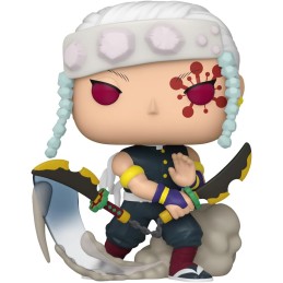 Funko POP! Animation: Demon Slayer - Tengen Uzui - Probabilità di 1/6 per la Variante Chase - Metallico - Figura in Vinile da