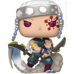 Funko POP Animation: Demon Slayer - Tengen Uzui Figure CHASE Metallic 1533, 10cm