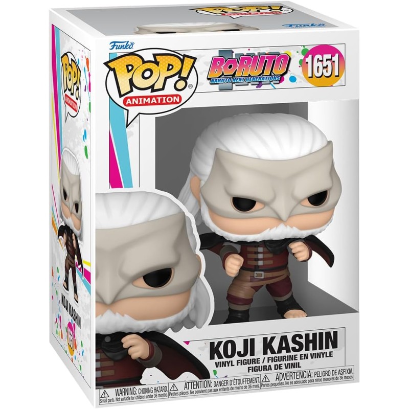 Funko POP! Animation: Boruto - Koji Kashin - Boruto: Naruto Next Generations - Figura in Vinile da Collezione - Idea Regalo -