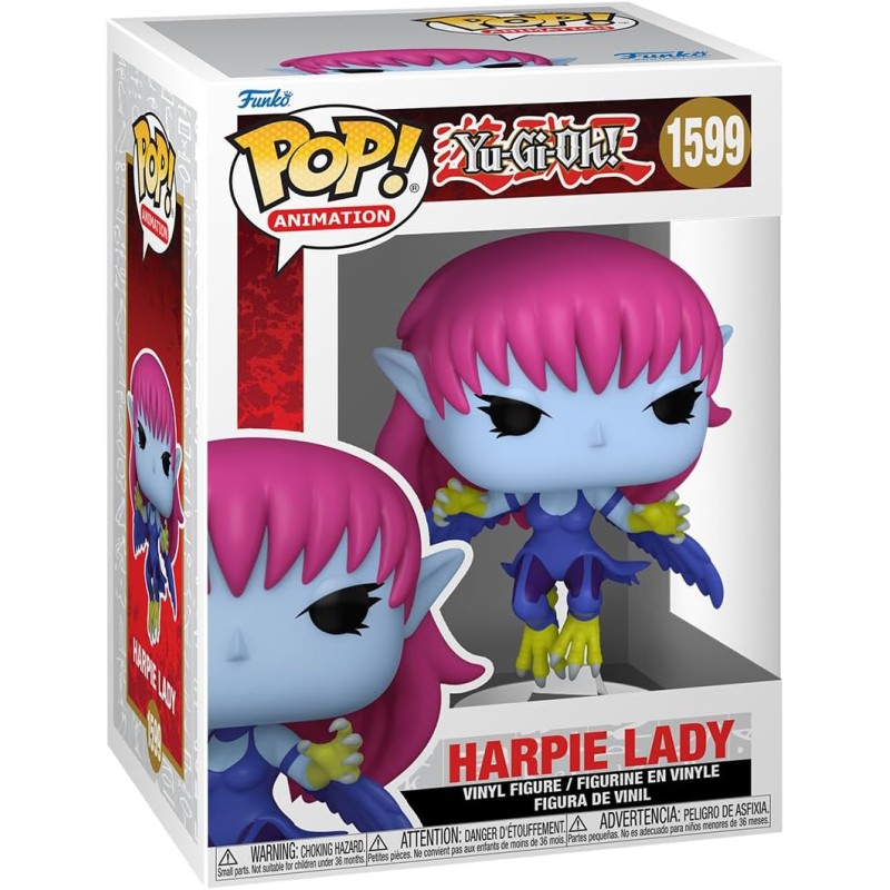 Funko POP! Animation: Yu-Gi-Oh! - Harpie Lady - Probabilità di 1/6 per la Variante Chase - Figura in Vinile da Collezione - Idea