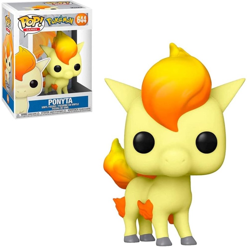 Funko POP Games: Pokemon - Ponyta Figure 644, 10cm