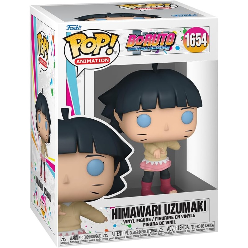 Funko POP! Animation: Boruto - Himawari Uzumaki - Probabilità di 1/6 per la Variante Chase - Boruto: Naruto Next Generations -