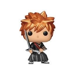 Funko POP Animation: BLEACH - Ichigo Kurosaki Figure CHASE METALLIC 1610, 10cm