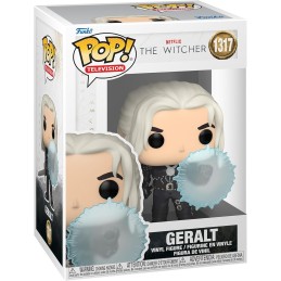 Funko POP TV: The Witcher - Geralt (with shield) Figure 1317, 10cm