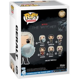 Funko POP TV: The Witcher - Geralt (with shield) Figure 1317, 10cm