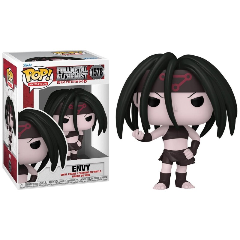 Funko Pop Animation: Fullmetal Alchemist Brotherhood - Envy Figure 1578, 10cm