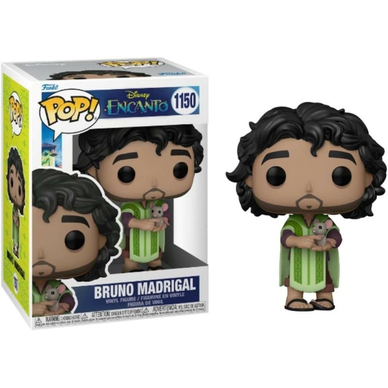 Funko Pop! Disney: Encanto - Bruno - Figura in Vinile da Collezione - Idea Regalo - Merchandising Ufficiale - Giocattoli per