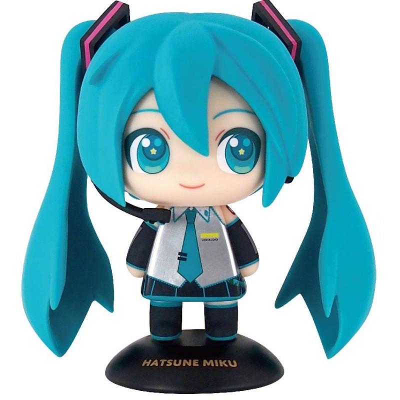 Hatsune Miku Yurayura Head Piapro Figure, 11cm