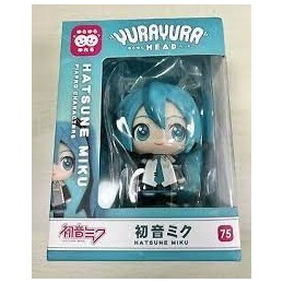 Hatsune Miku Yurayura Head Piapro Figure, 11cm