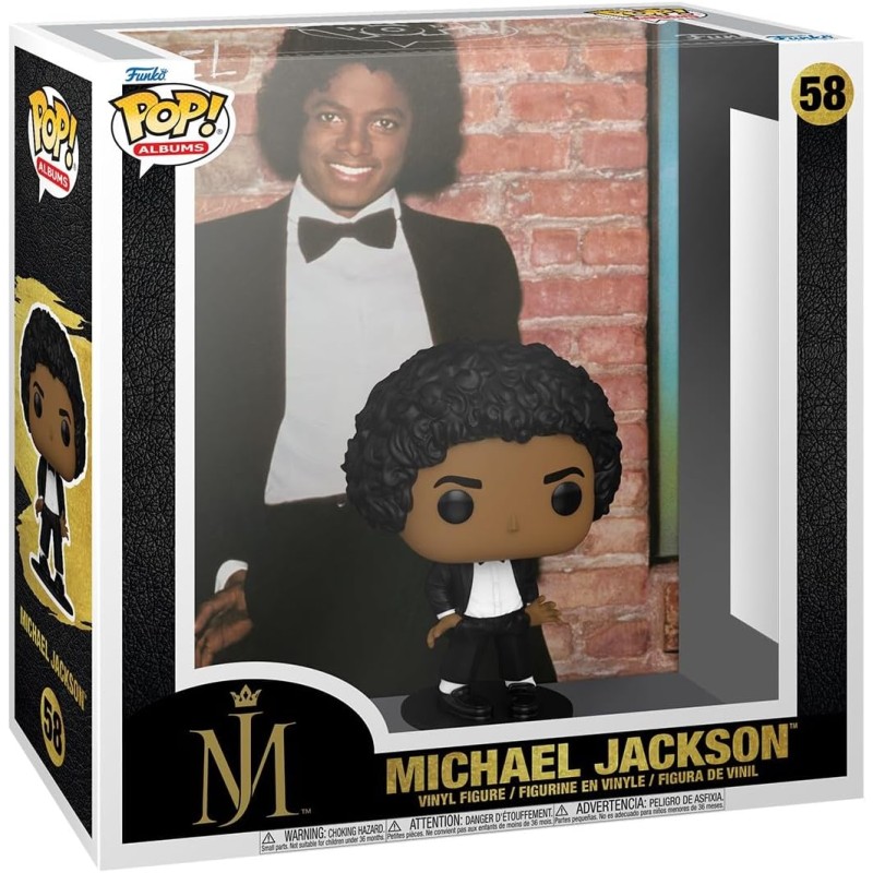 Funko POP! Albums: Michael Jackson - Off The Wall - Figura in Vinile da Collezione - Idea Regalo - Merchandising Ufficiale -