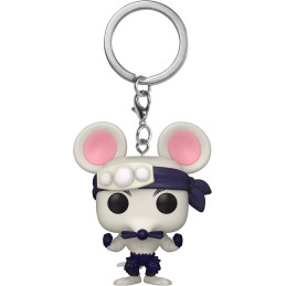 Funko POP! Keychain: Demon Slayer - Muscle Mouse - Mini Figura in Vinile da Collezione Novità Portachiavi - Riempitivi per Calze