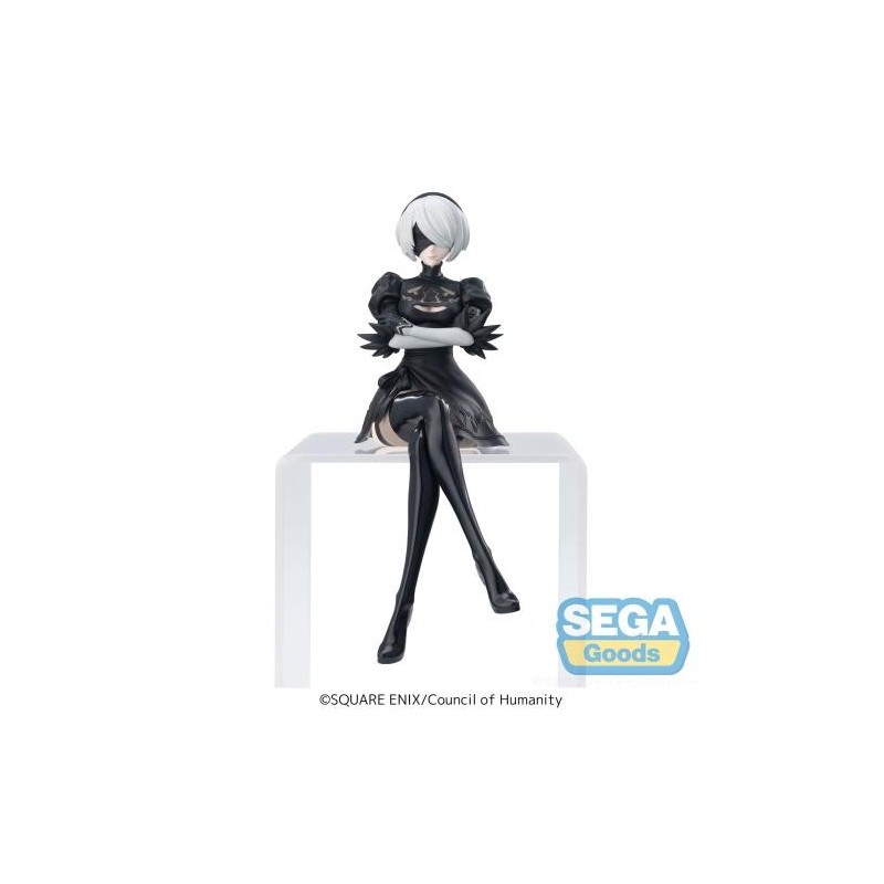 SEGA Goods Perching Figure - Nier Automata 2b Ver.1.1a, 13cm