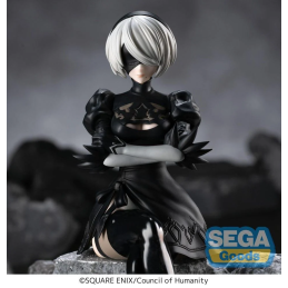 SEGA Goods Perching Figure - Nier Automata 2b Ver.1.1a, 13cm