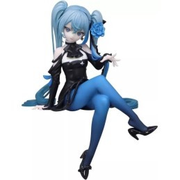 Furyu - Figura Noodle Stopper Hatsune Miku Blue Rose Ver. Flower Fairy, 14 cm