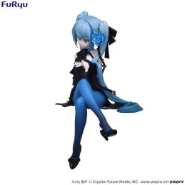 Furyu - Figura Noodle Stopper Hatsune Miku Blue Rose Ver. Flower Fairy, 14 cm