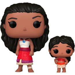 Funko Pop! & Buddy: Moana 2 - Moana & Simea - Oceania - Figura in Vinile da Collezione - Idea Regalo - Merchandising Ufficiale -