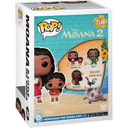 Funko Pop! & Buddy: Moana 2 - Moana & Simea - Oceania - Figura in Vinile da Collezione - Idea Regalo - Merchandising Ufficiale -