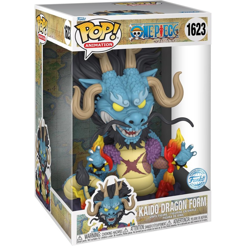 Funko POP! Jumbo: One Piece - Kaido As Dragon - Figura in Vinile da Collezione - Idea Regalo - Merchandising Ufficiale -