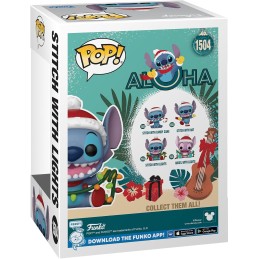 Funko Pop! Disney: Stitch Holiday – Stitch With Lights - Lilo And Stitch - Figura in Vinile da Collezione - Idea Regalo -