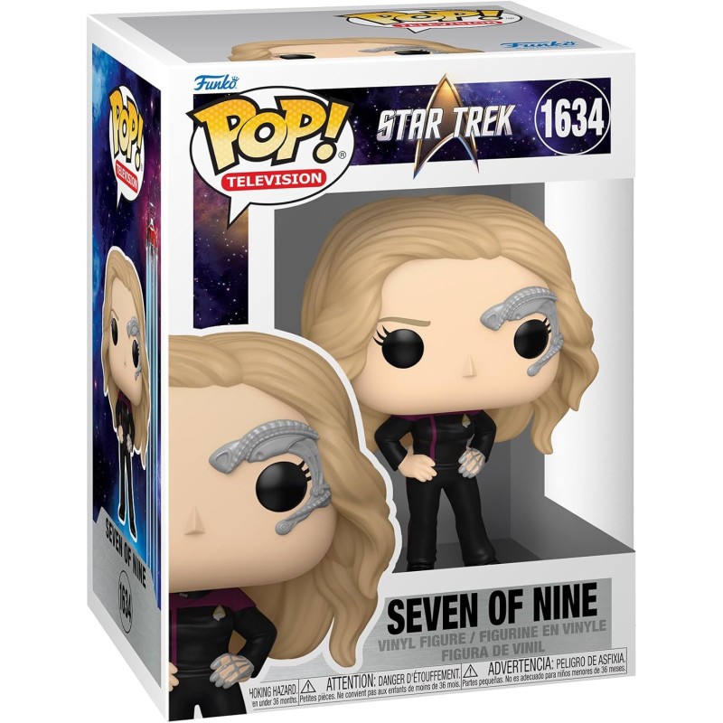 Funko Pop! TV: ST Picard - Seven Of Nine - Star Trek Picard - Figura in Vinile da Collezione - Idea Regalo - Merchandising