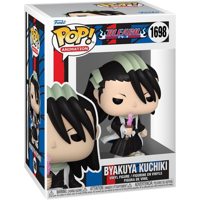 Funko POP! Animation: Bleach - Byakuya Kuchiki - Figura in Vinile da Collezione - Idea Regalo - Merchandising Ufficiale -