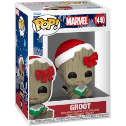 Funko Pop! Marvel: Holiday - Groot - Marvel Comics - Fumetti Marvel - Figura in Vinile da Collezione - Idea Regalo -