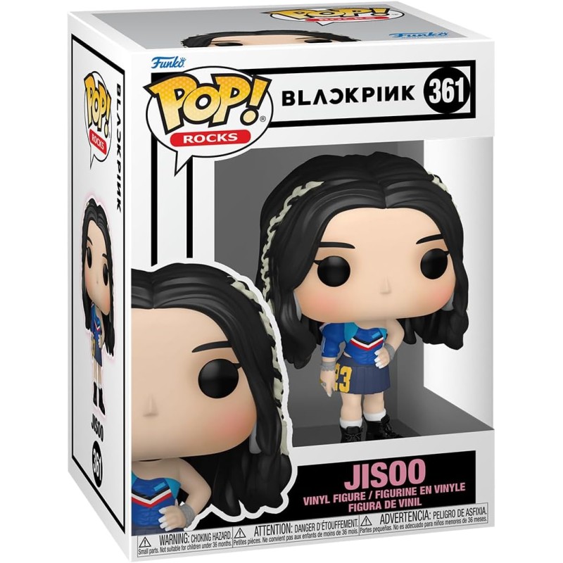 Funko Pop! Rocks: BLACKPINK - Jisoo - Figura in Vinile da Collezione - Idea Regalo - Merchandising Ufficiale - Giocattoli per